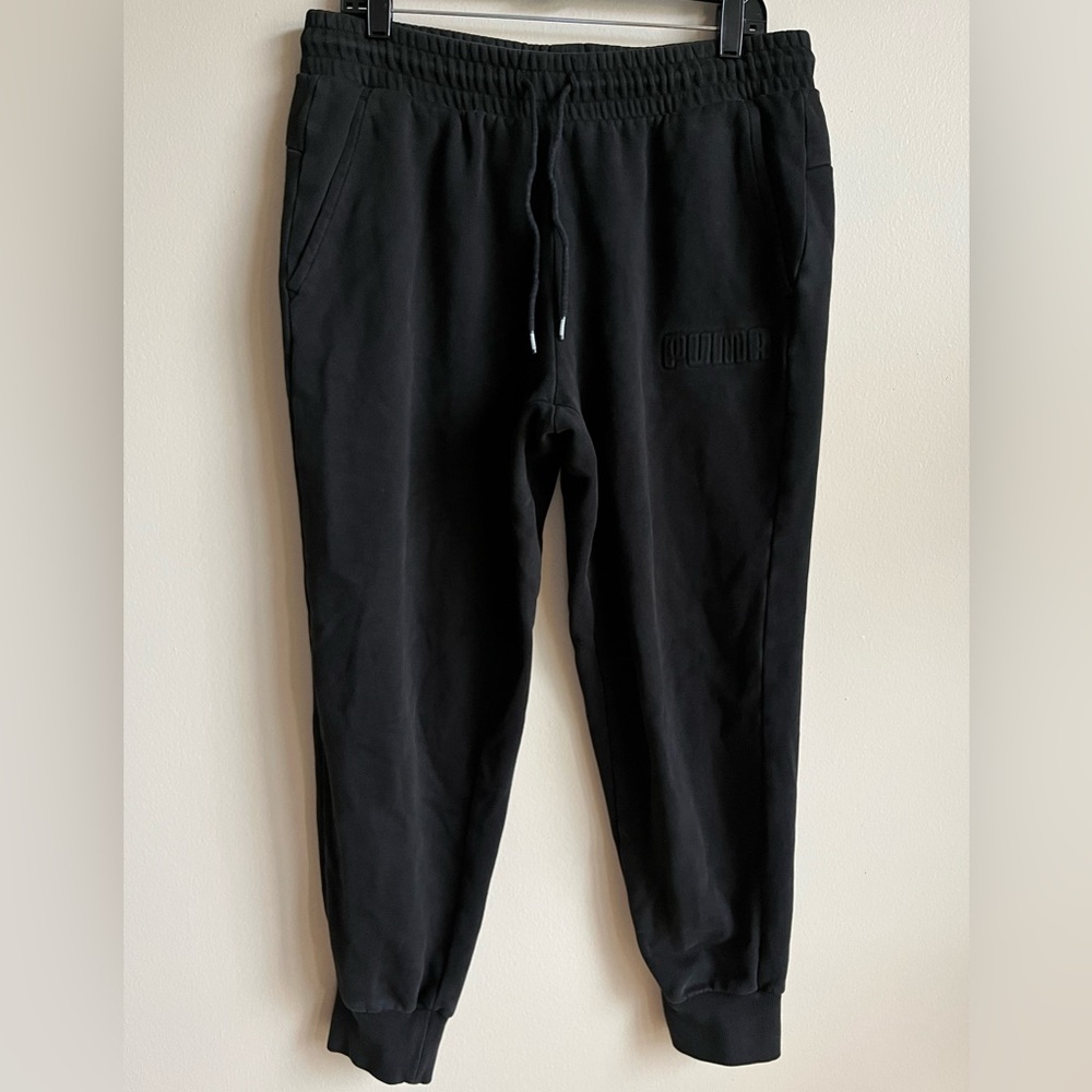 Puma L Men's Charcoal Joggers - Picture 10 of 14